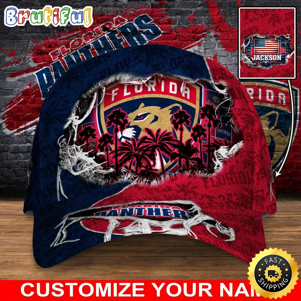 Customized NHL Florida Panthers Baseball Cap New Collection For Sports Fans 1 gmkkar.jpg