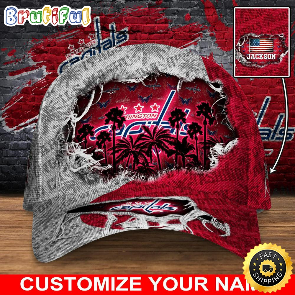 Customized NHL Washington Capitals Baseball Cap New Collection For Sports Fans 1 nmqe67.jpg