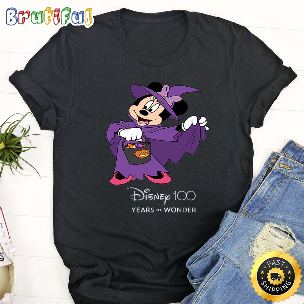 Disney Mickey Halloween T Shirt Mickey Mouse 100 Year Anniversary Unisex Shirt xzwg45.jpg