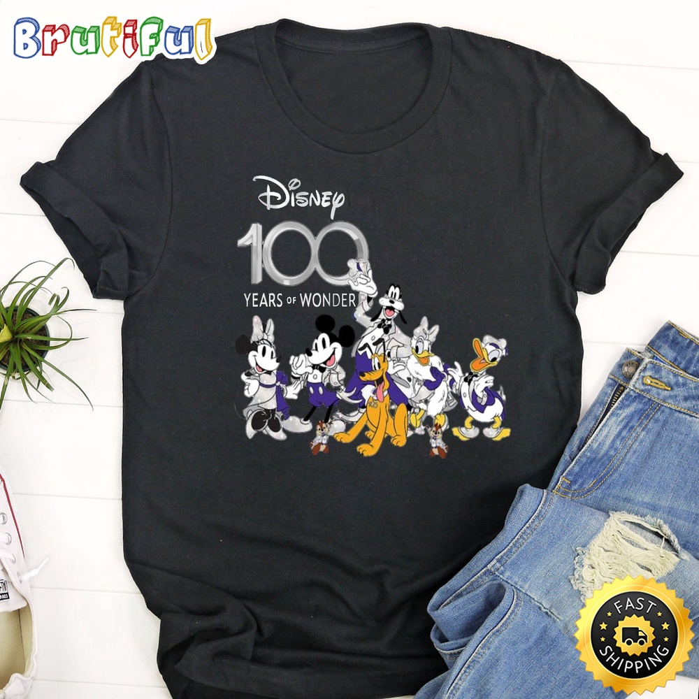 Disney Mickey Mouse 100 Year Anniversary T Shirt rwbt54.jpg