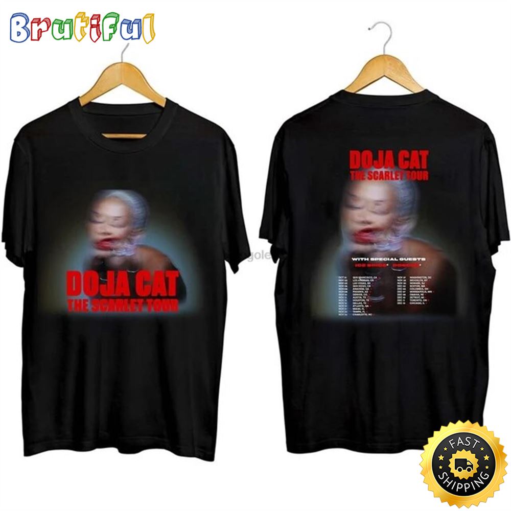 Doja Cat The Scarlet Tour 2023 Shirt Doja Cat 2023 Concert Shirt