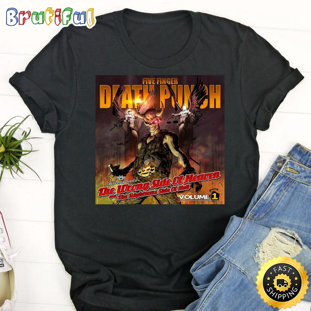 Five Finger Death Punch Volume 1 Tour 2023 T Shirt T shirt jaceda.jpg