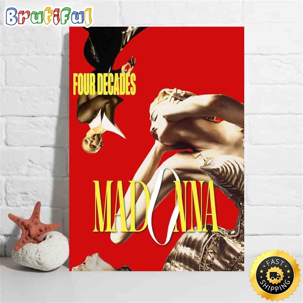 Four Decades Madonna Tour 2023 Poster zvp9k4
