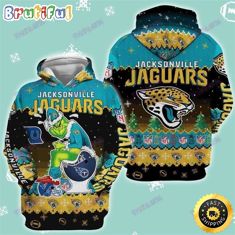 JACKSONVILLE JAGUARS CHAMP HOODIE 3D linkz1