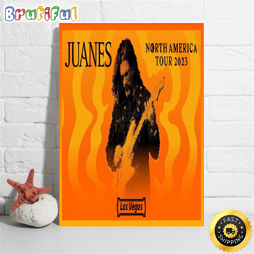 Juanes North America Tour 2023 Poster Tee ejbf40.jpg
