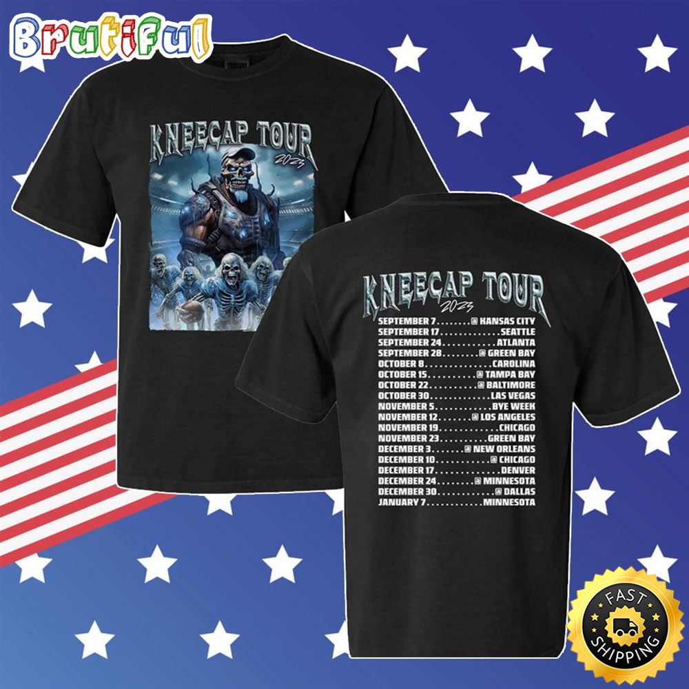Kneecap Tour 23 T Shirt Unisex Dates c0zu3h