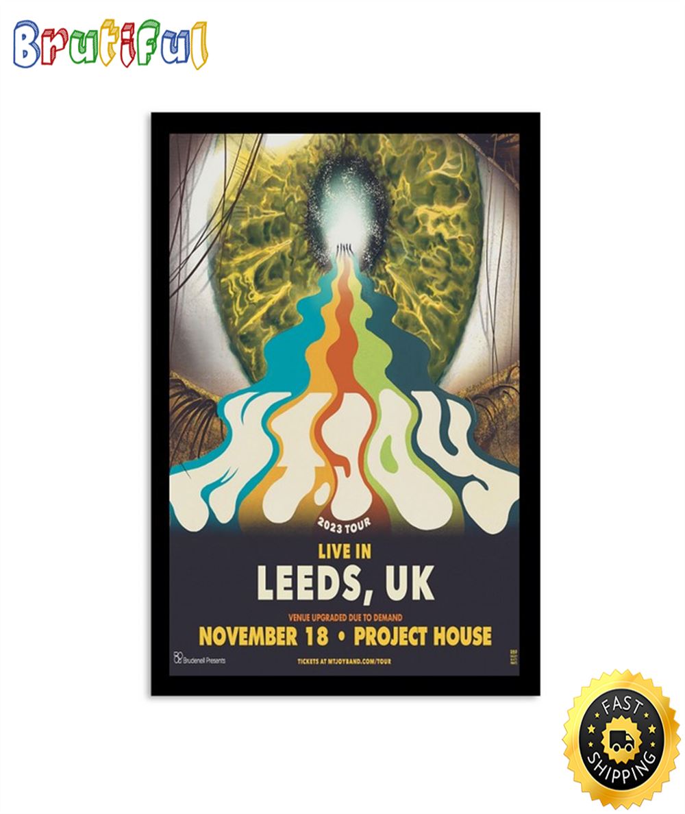 Leeds UK November 18 Mt.Joy Live In Project House Tour 2023 Poster pvpdfq