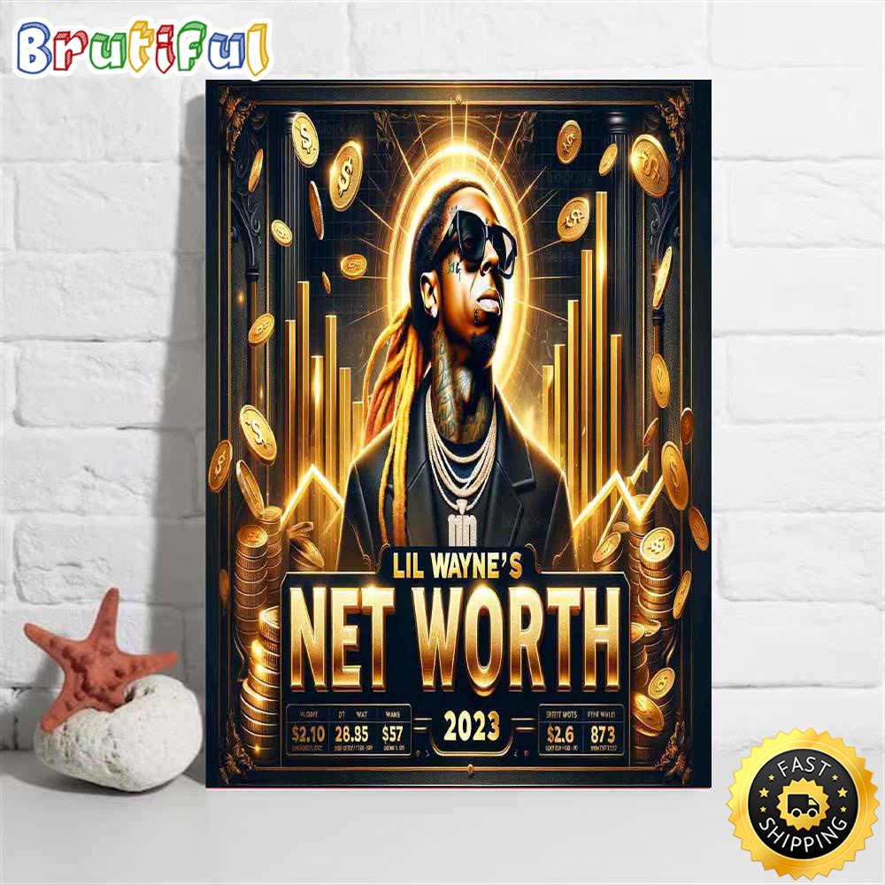 Lil Wayne Net Worth Tour 2023 Poster Tee dw9zrb.jpg
