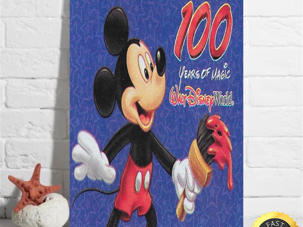 Mickey Mouse 100 Years Of Magic Walt Disney Poster