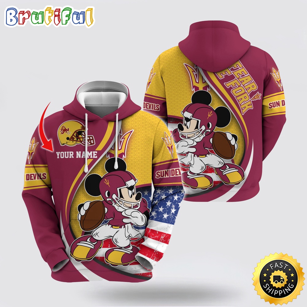 NCAA Arizona State Sun Devils Hoodie Mickey Mouse 100 Year Anniversary 1 uez7sj.jpg