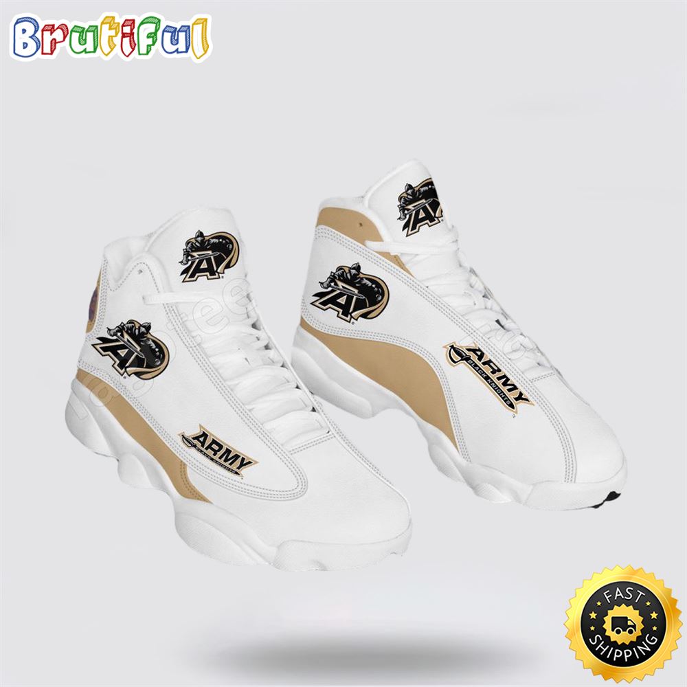NCAA Army Black Knights Air Jordan 13 All Over Print Logo Sneakers 1 o9dxjs.jpg