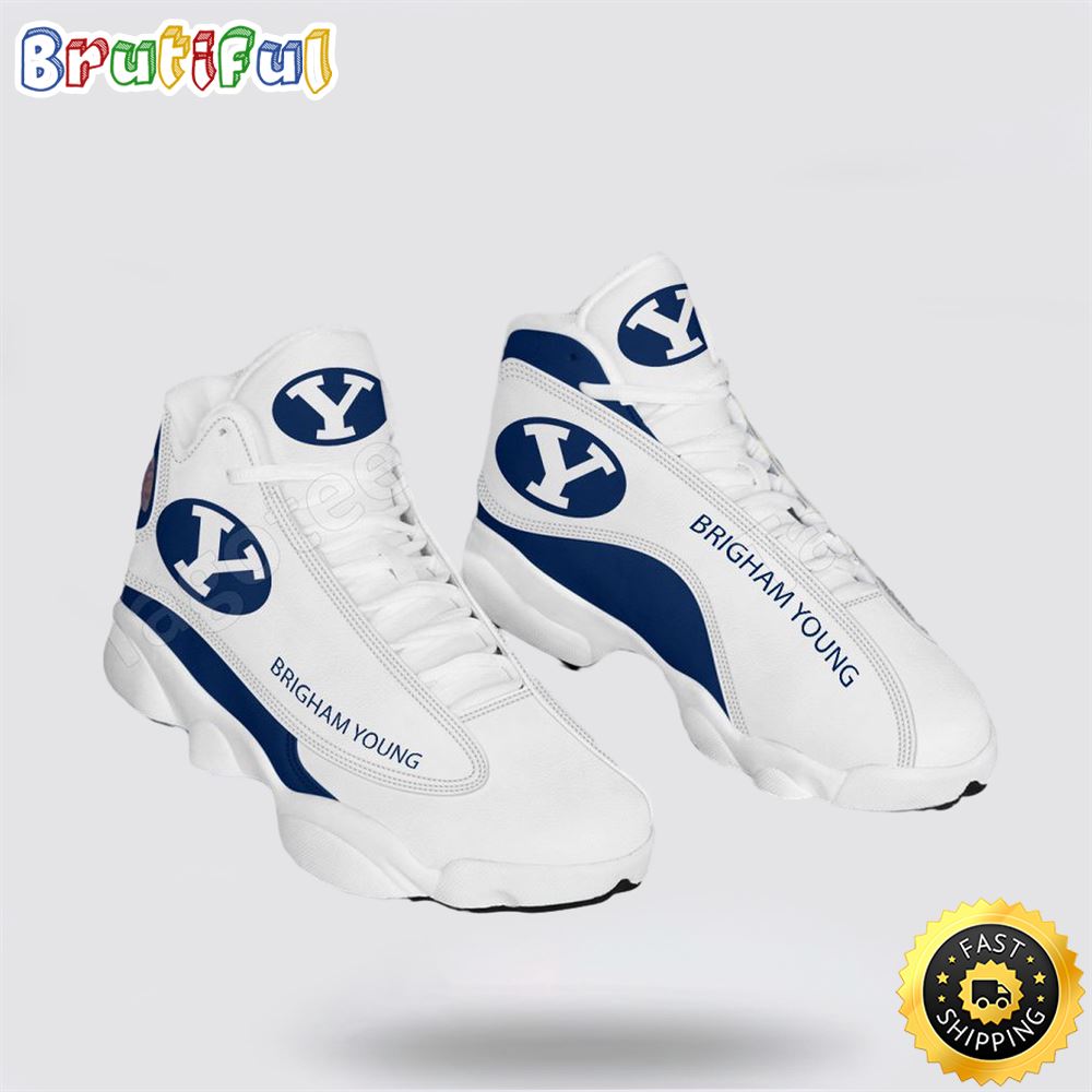 NCAA Brigham Young Air Jordan 13 All Over Print Logo Sneakers 1 vf2o1e.jpg
