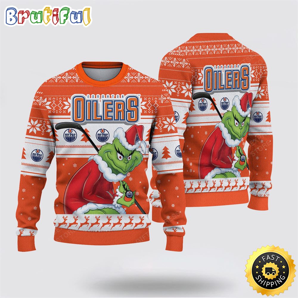 NCAA Edmonton Oilers Ugly Sweater Grinch Funny Christmas Football Sweater 1 grrcer.jpg