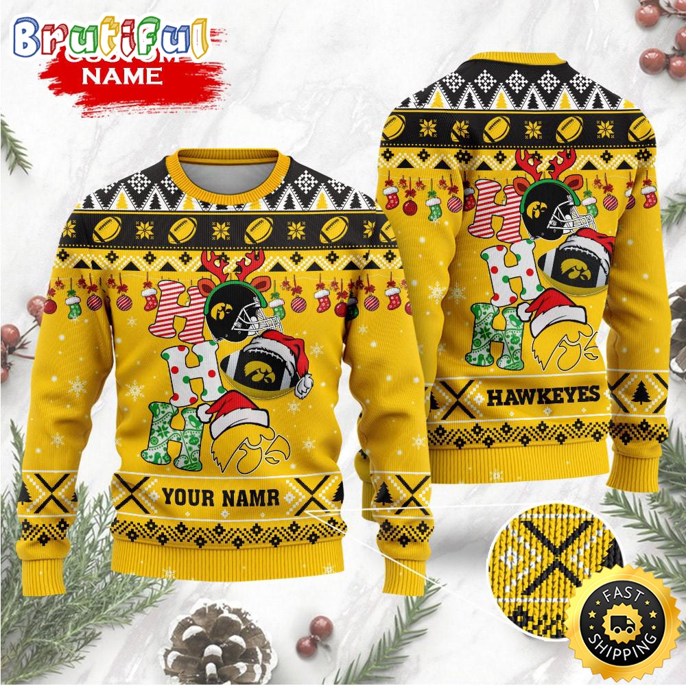 NCAA Iowa Hawkeyes Ugly Sweater Custom Name Wool Sweater brs9mr.jpg