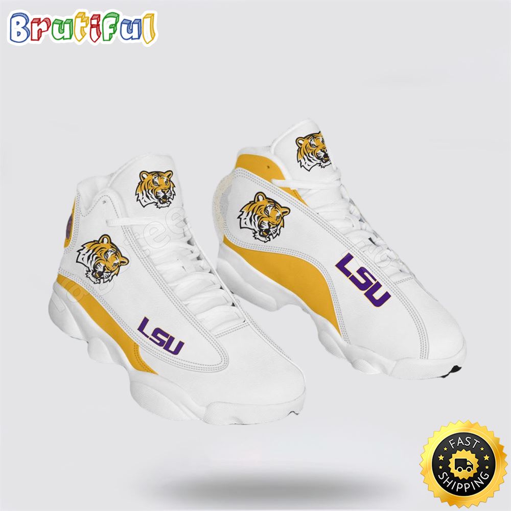 NCAA LSU Tigers Air Jordan 13 All Over Print Logo Sneakers 1 mxaeui.jpg