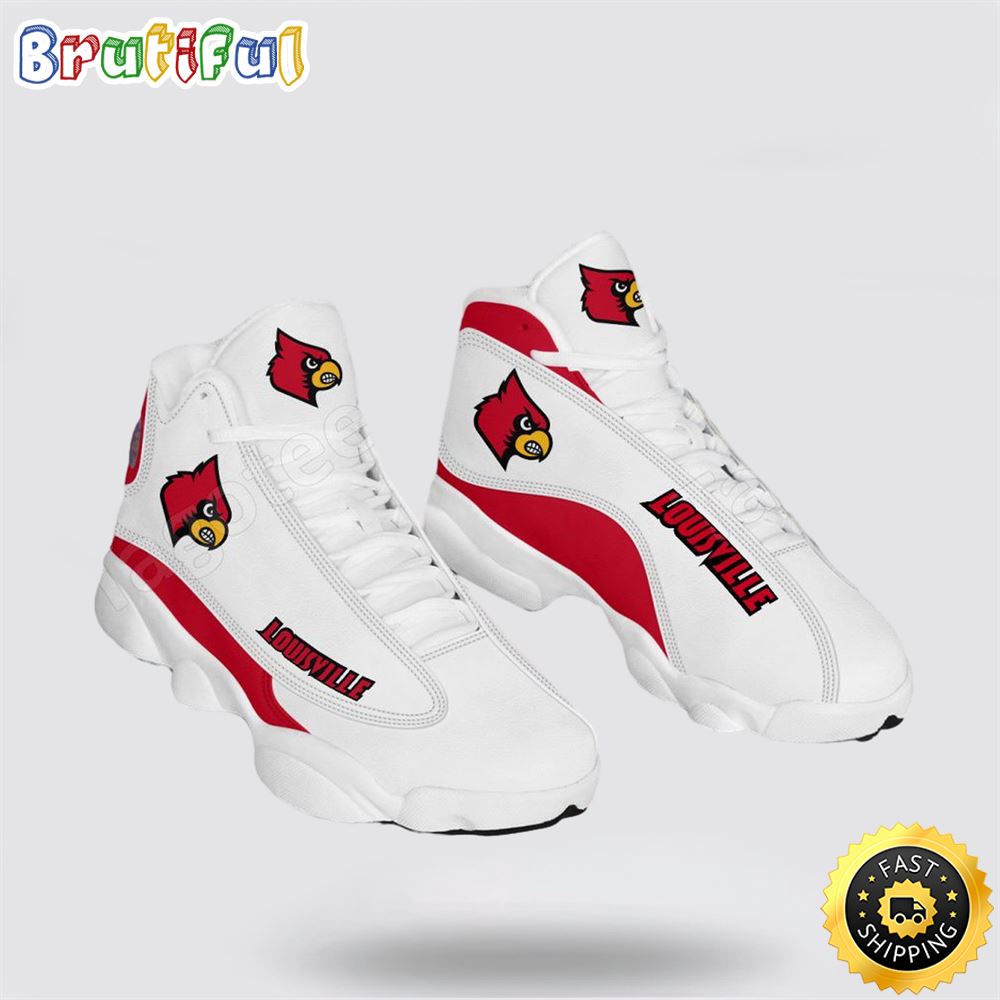 NCAA Louisville Air Jordan 13 All Over Print Logo Sneakers 1 szuguf.jpg