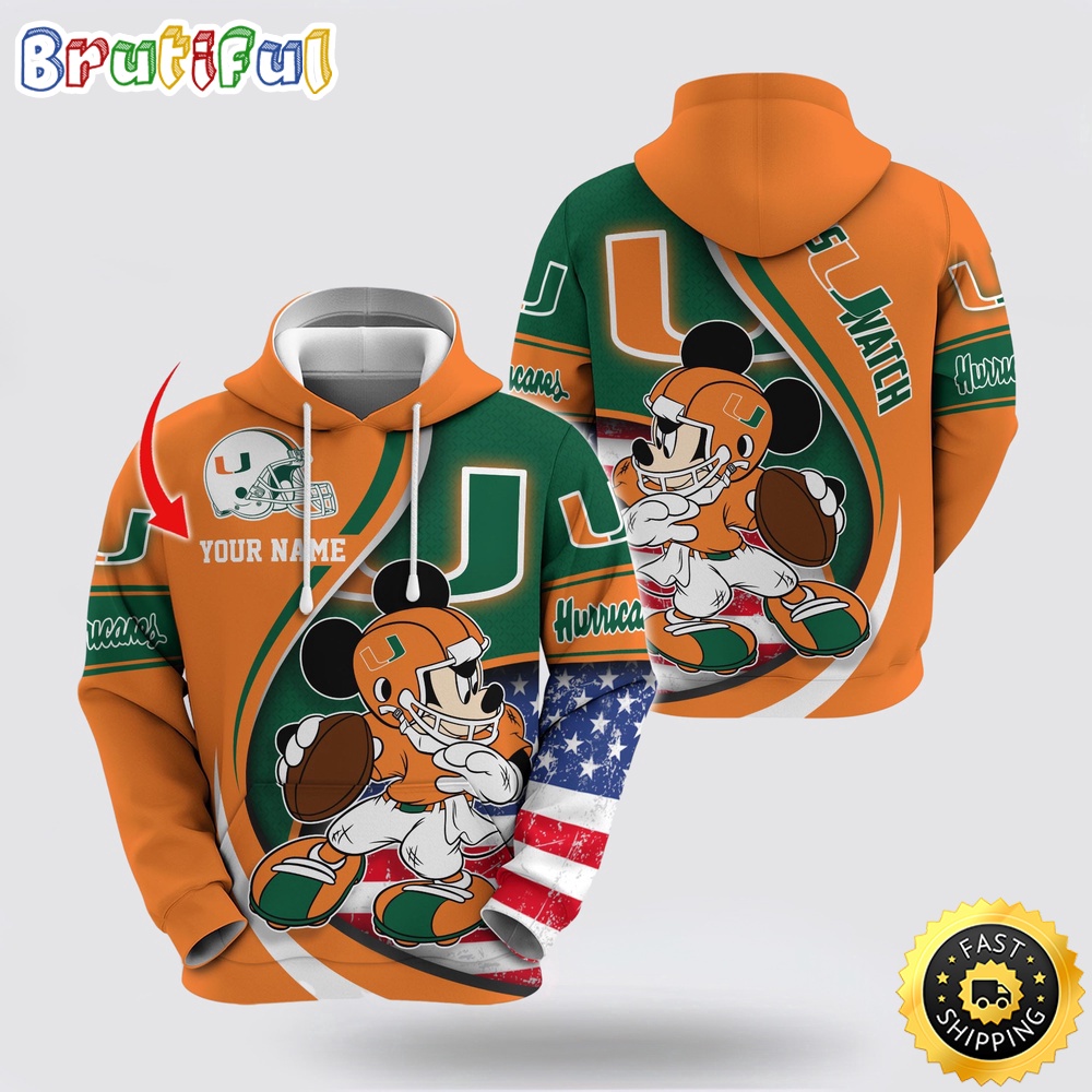 NCAA Miami Hurricanes Hoodie Mickey Mouse 100 Year Anniversary 1 wlhkm0.jpg
