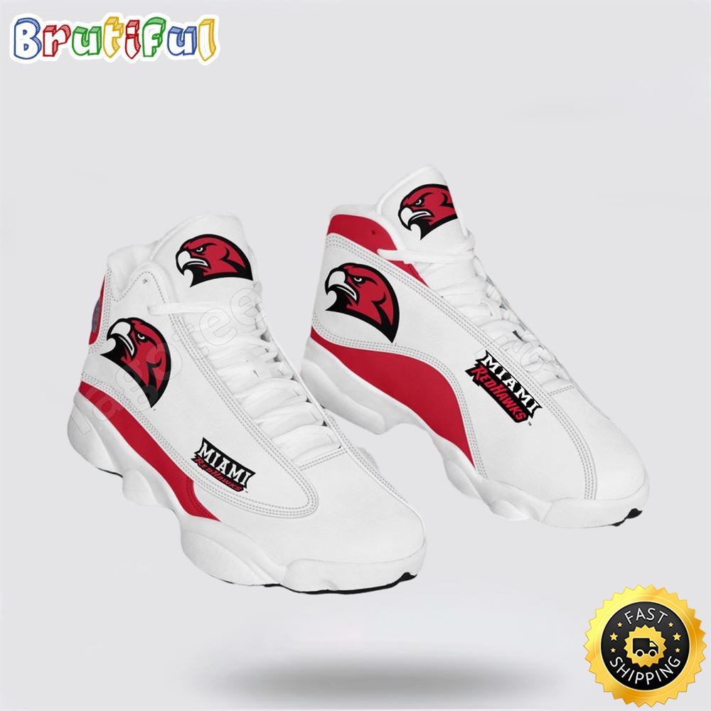 NCAA Miami Oh Air Jordan 13 All Over Print Logo Sneakers 1 llz4sb.jpg
