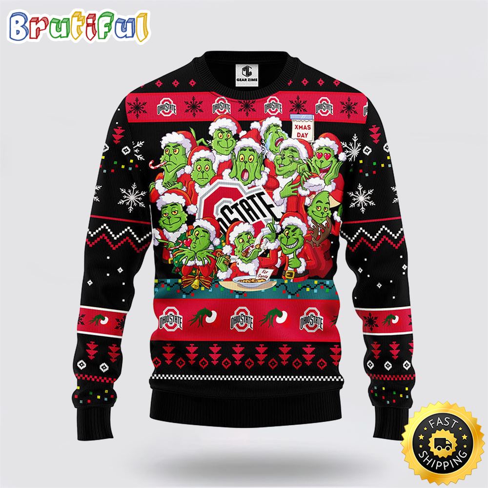 NCAA Ohio State Buckeyes Ugly Sweater 12 Grinch Xmas Day Ugly Christmas Sweater h9iypu.jpg