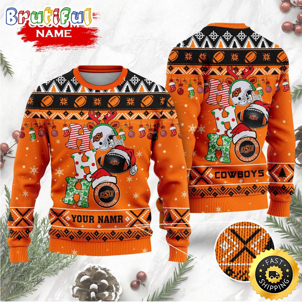 NCAA Oklahoma State Cowboys Ugly Sweater Custom Name Wool Sweater wnp96t.jpg