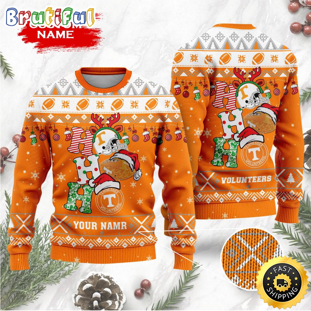 NCAA Tennessee Volunteers Ugly Sweater Custom Name Wool Sweater f6imve.jpg