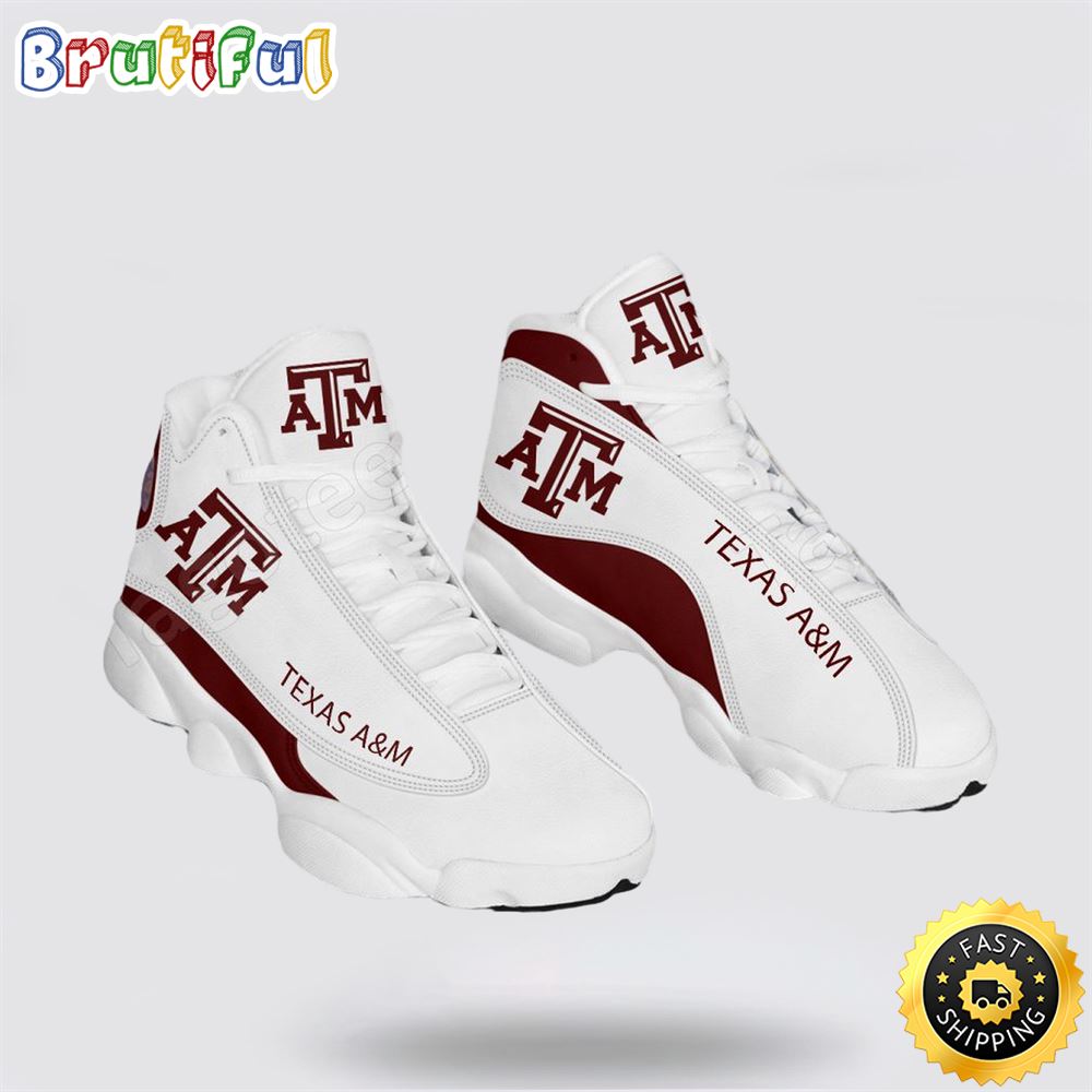 NCAA Texas A ampM Air Jordan 13 All Over Print Logo Sneakers 1 pesp9l.jpg