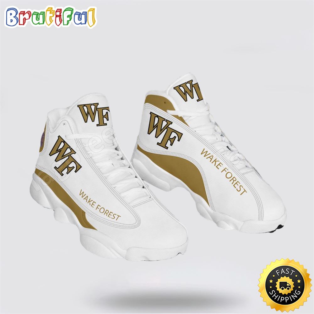 NCAA Wake Forest Air Jordan 13 All Over Print Logo Sneakers 1 oahcnz.jpg