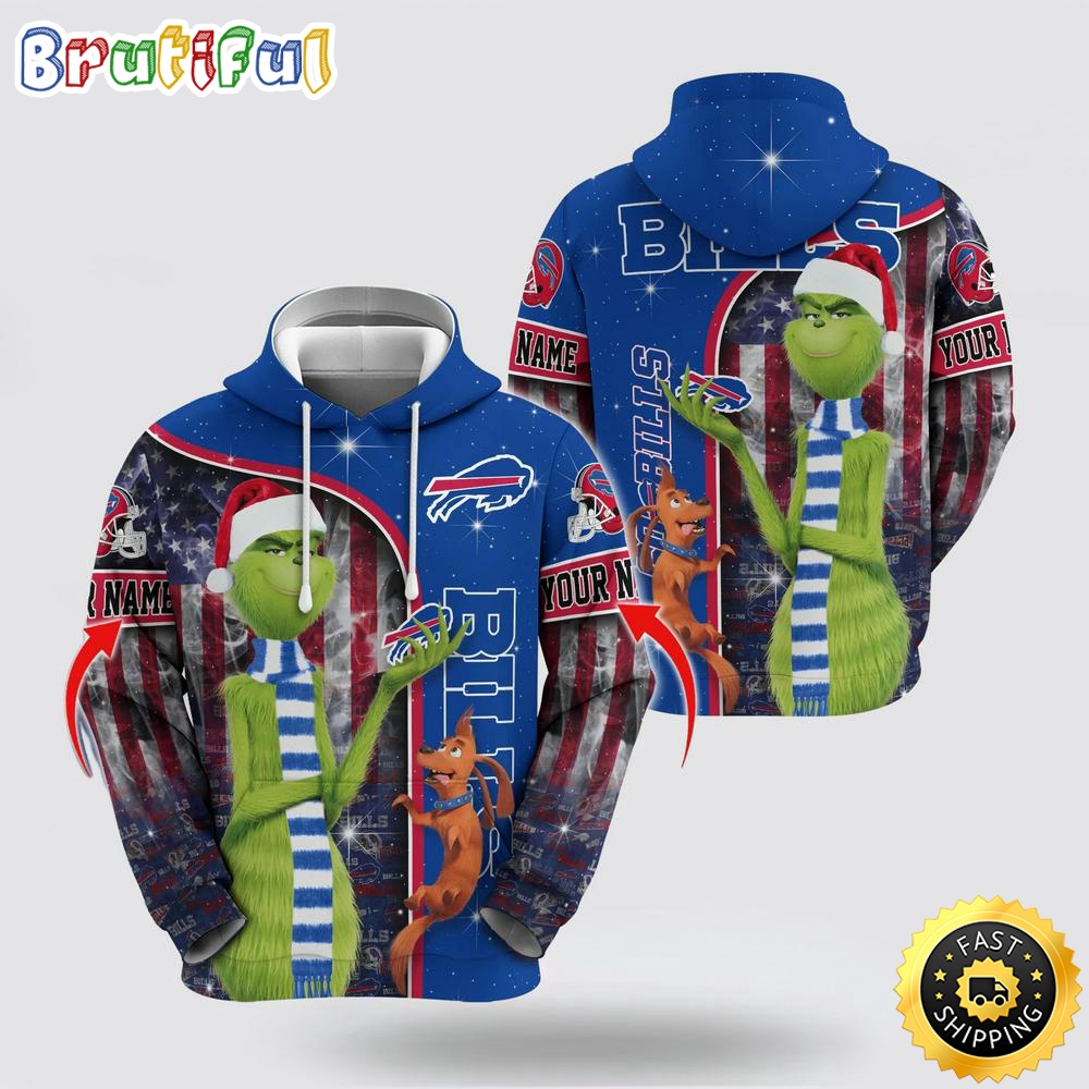 NFL Buffalo Bills Hoodie Grinch Custom 3D Hoodie Trending Shirt 1 rp4ntm