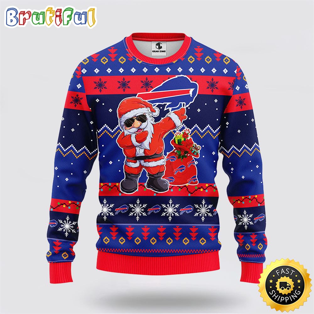 NFL Buffalo Bills Ugly Sweater Santa Claus Ugly Christmas Sweater yeo6nn.jpg