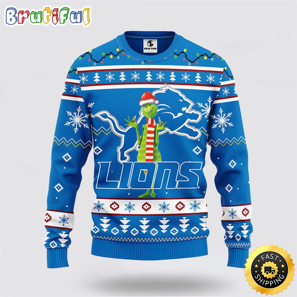 NFL Detroit Lions Ugly Sweater Funny Grinch Ugly Christmas Sweater a86ljv.jpg