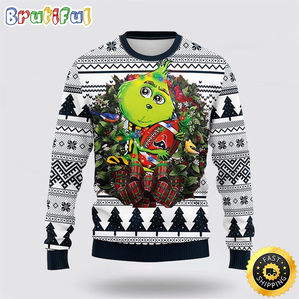 NFL Houston Texans Ugly Sweater Grinch Hug Ugly Christmas Sweater f6nigc.jpg