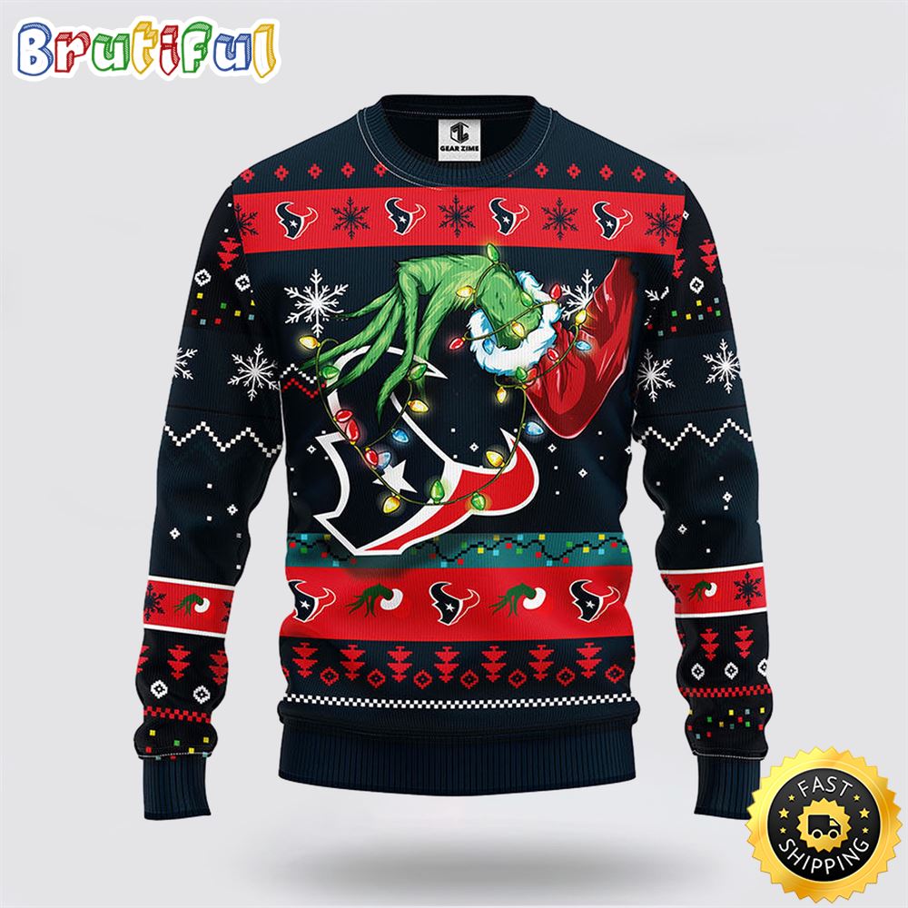 NFL Houston Texans Ugly Sweater The Hand Of Grinch Ugly Christmas Sweater nwqkbf.jpg