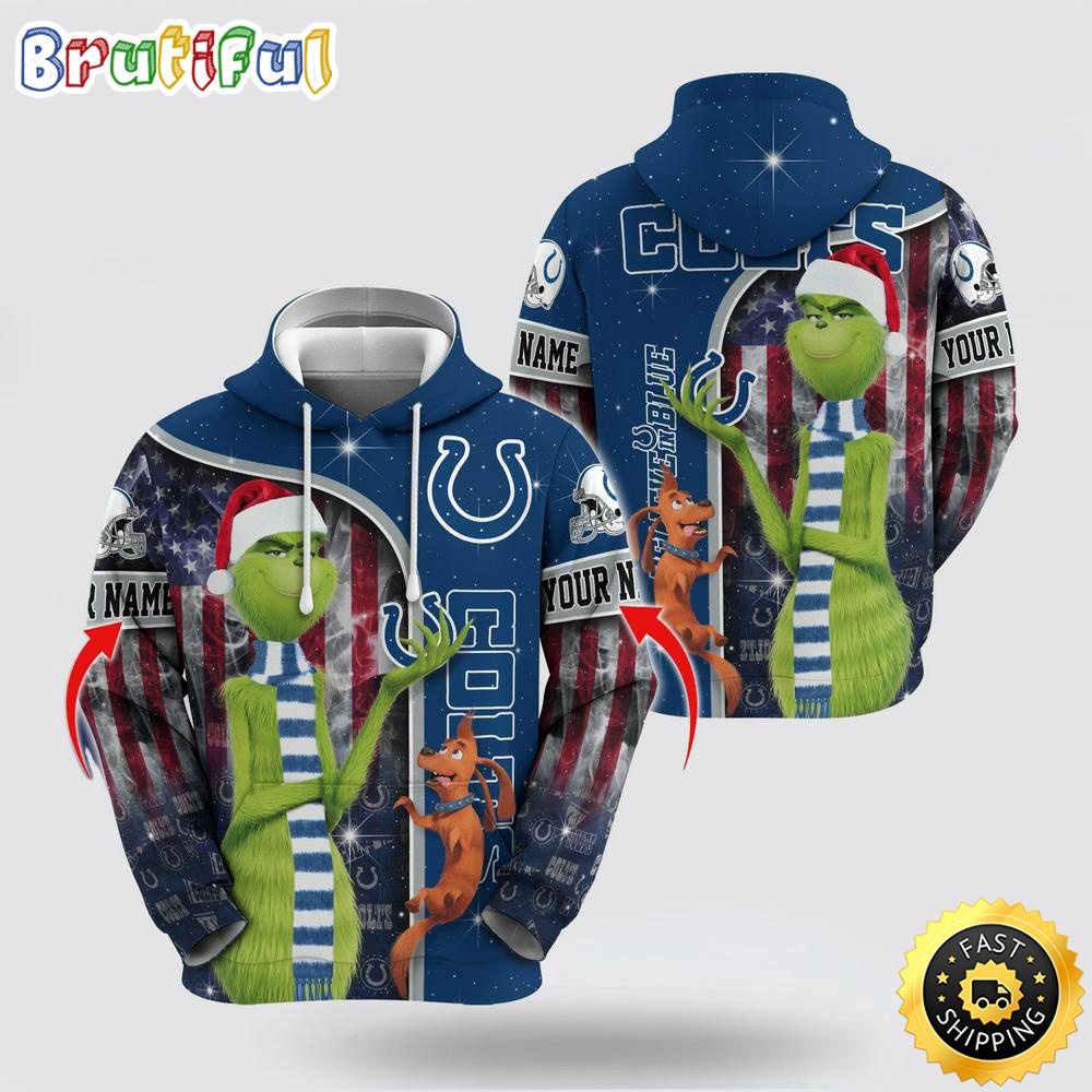 NFL Indianapolis Colts Hoodie Grinch Custom 3D Hoodie Trending Shirt 1 ncjzpd