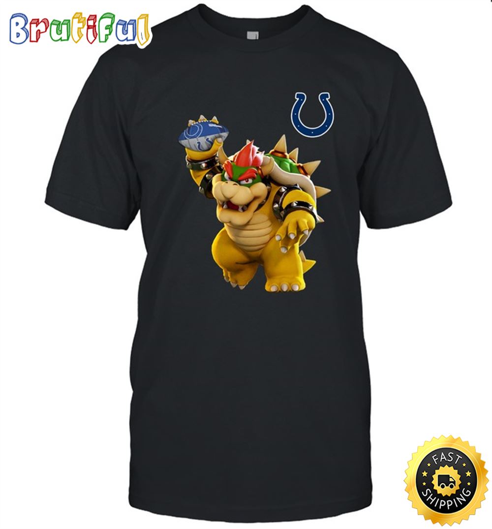 NFL Indianapolis Colts T Shirt Super Mario Nfl Super Mario Tshirt For Fans 1 bdtxm9.jpg