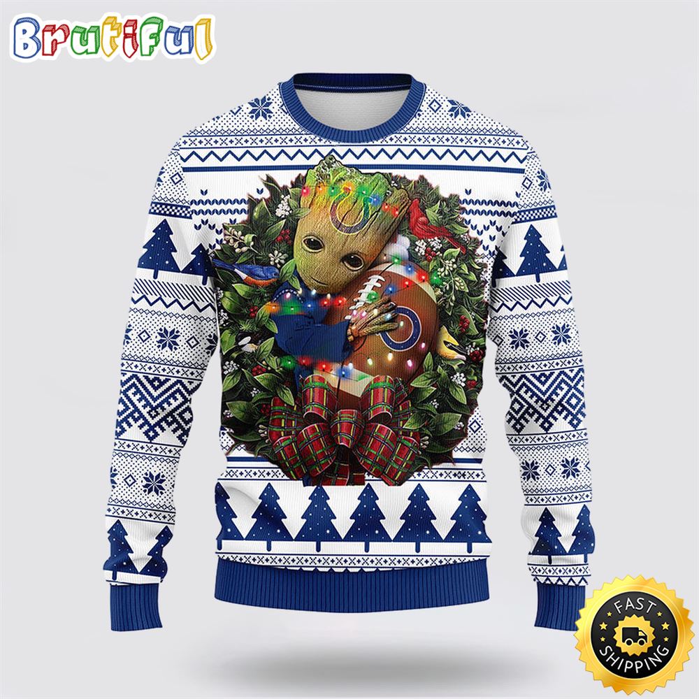 NFL Indianapolis Colts Ugly Sweater Groot Christmas Sweater h1ilrw.jpg