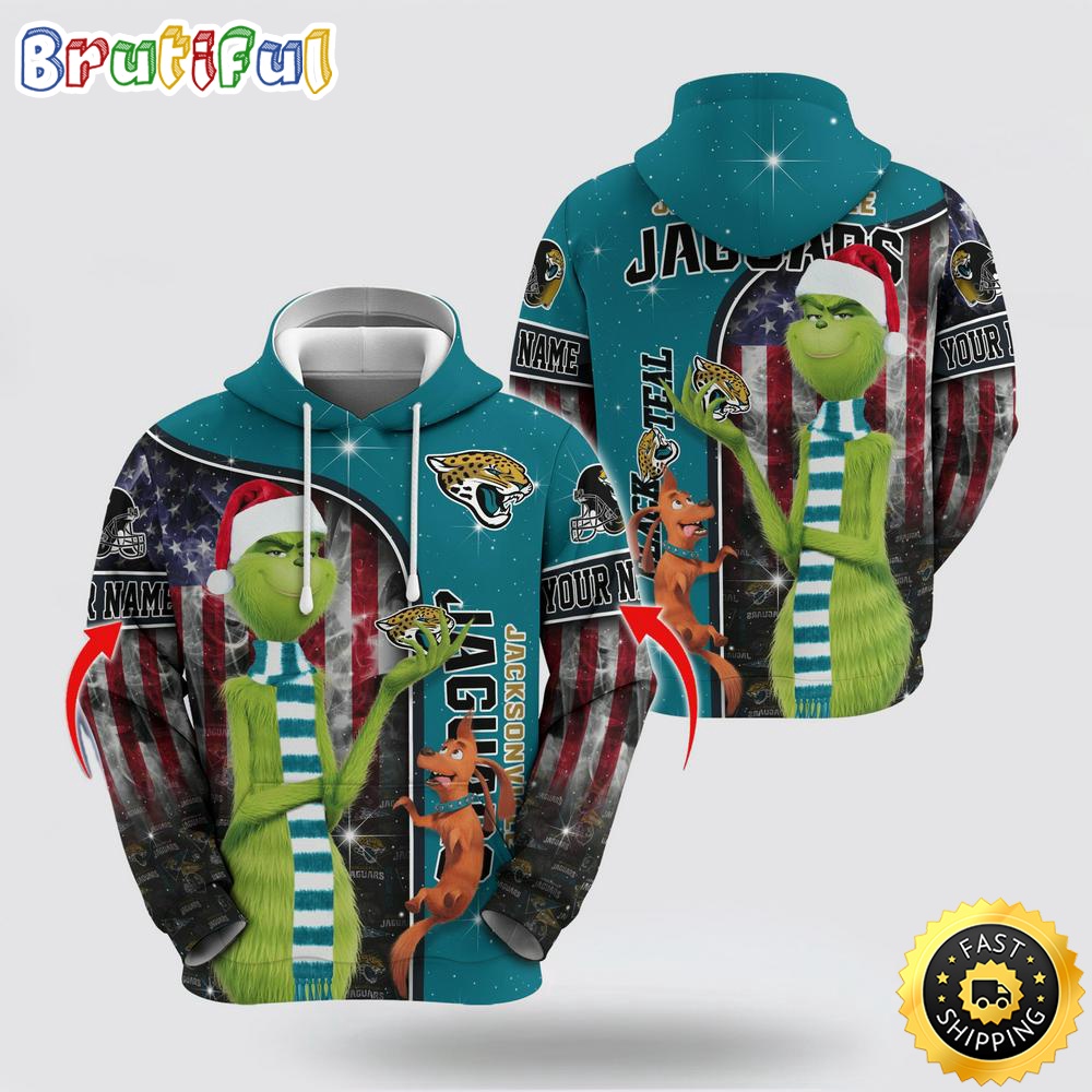 NFL Jacksonville Jaguars Hoodie Grinch Custom 3D Hoodie Trending Shirt 1 wpts3v
