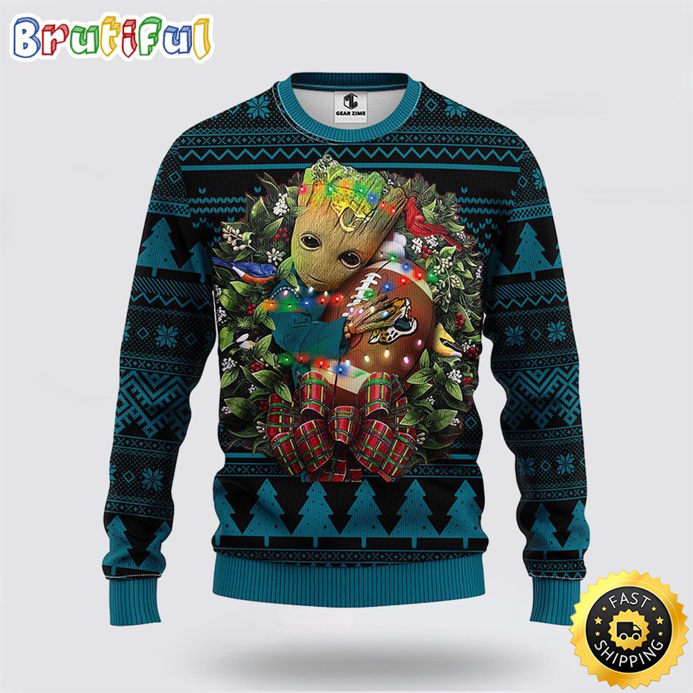 NFL Jacksonville Jaguars Ugly Sweater Groot Christmas Sweater byn1d7.jpg