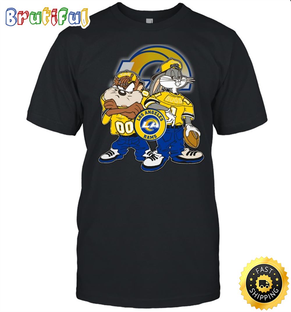 NFL Los Angeles Rams T Shirt Print Bugs Bunny Nfl Bugs Bunny Tshirt For Fans 1 imzilb.jpg