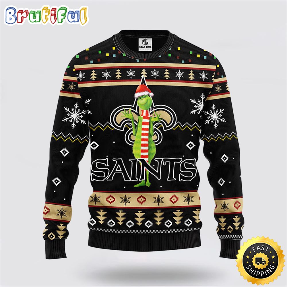 NFL New Orleans Saints Ugly Sweater Funny Grinch Ugly Christmas Sweater aq0wit.jpg