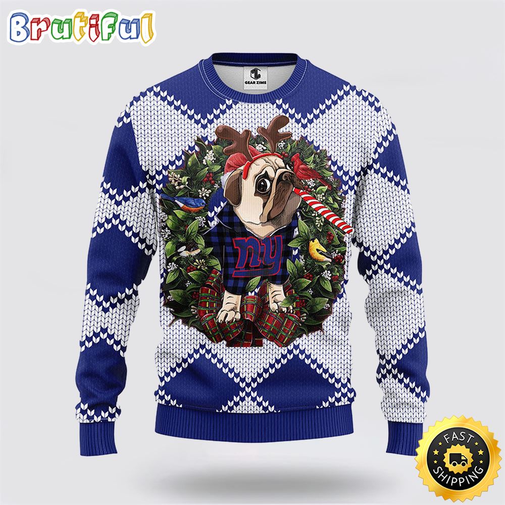 NFL New York Giants Ugly Sweater Pub Dog Ugly Christmas Sweater eza996.jpg