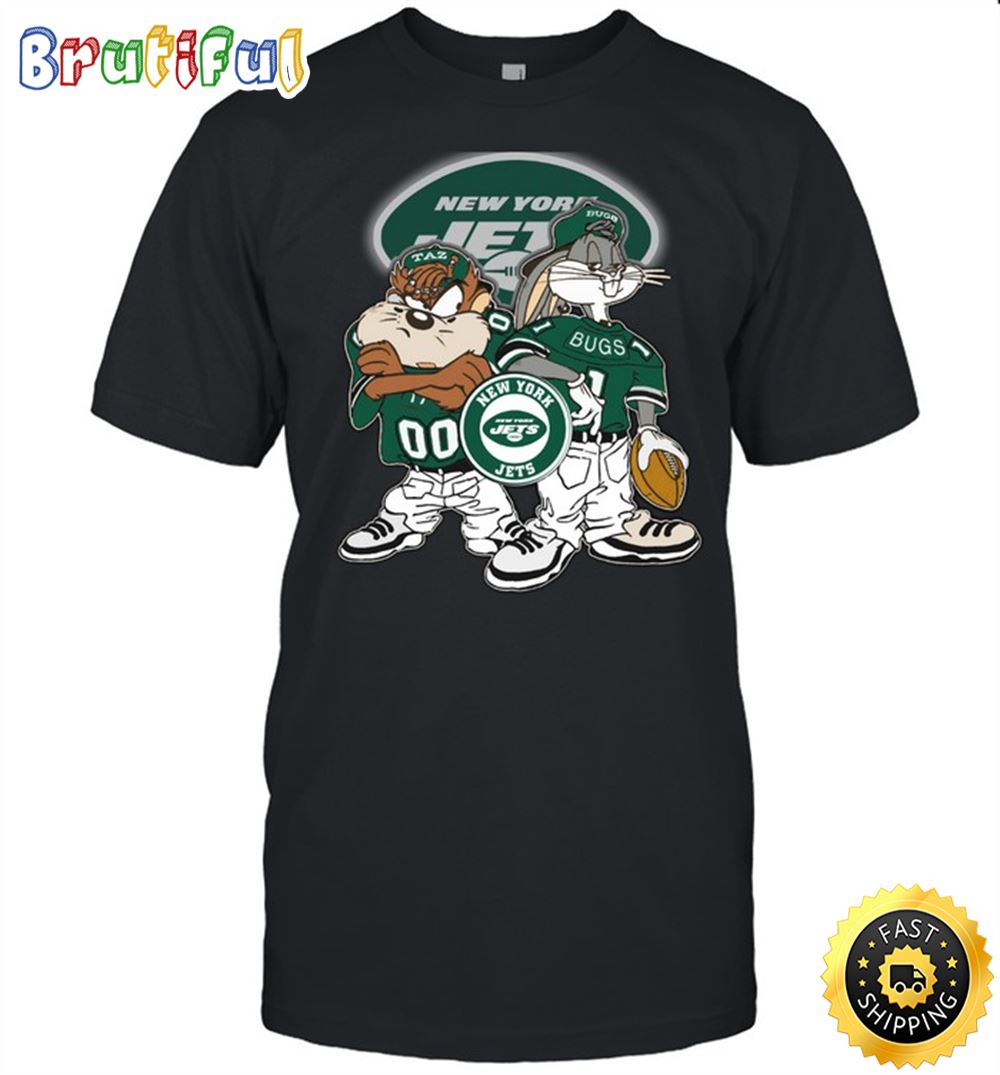 NFL New York Jets T Shirt Print Bugs Bunny Nfl Bugs Bunny Tshirt For Fans 1 jtz6b7.jpg