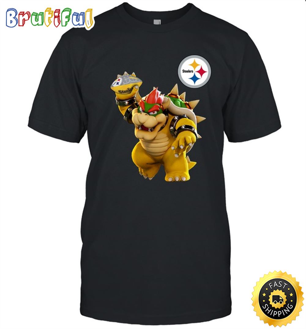 NFL Pittsburgh Steelers T Shirt Super Mario Nfl Super Mario Tshirt For Fans 1 bnv3mc.jpg