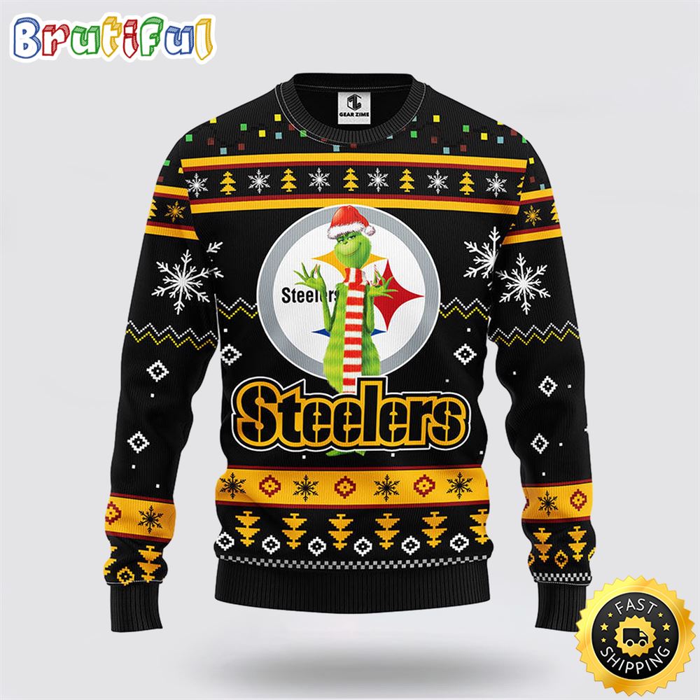 NFL Pittsburgh Steelers Ugly Sweater Funny Grinch Ugly Christmas Sweater xspgay.jpg