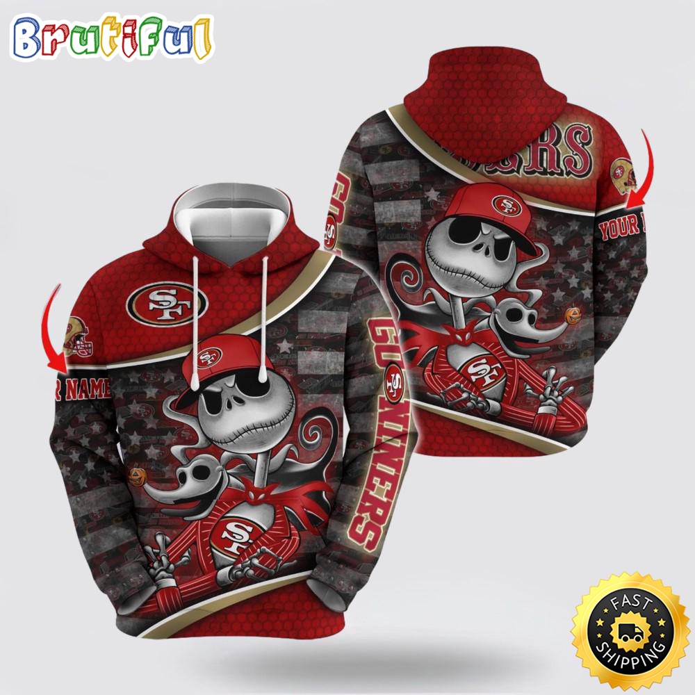 NFL San Francisco 49ers Hoodie Jack Custom 3D Hoodie Trending Shirt For This Season jdpyek