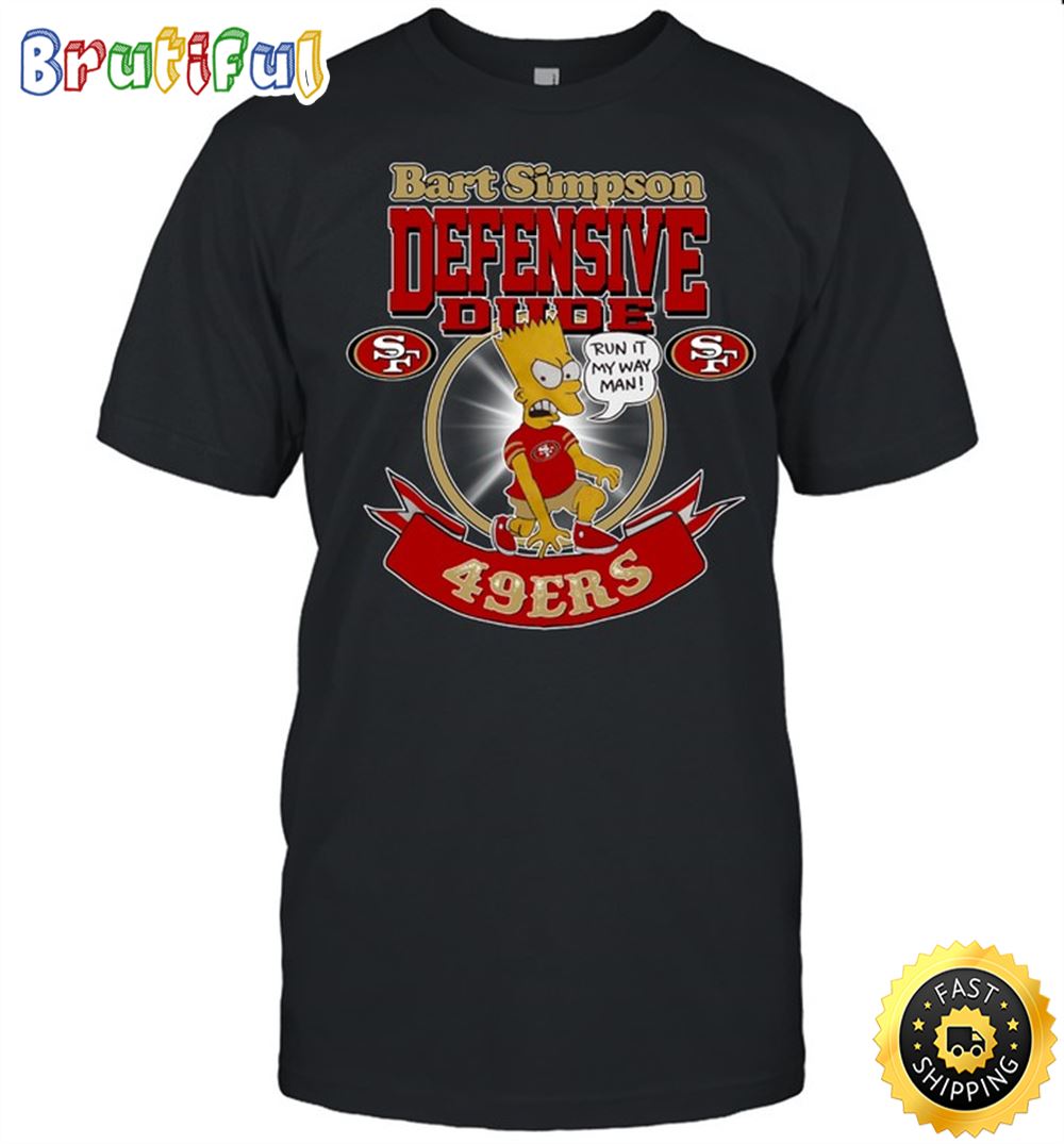 NFL San Francisco 49ers T Shirt Print Simpsons Nfl Simpsons Tshirt For Fans 1 jqdxnp.jpg