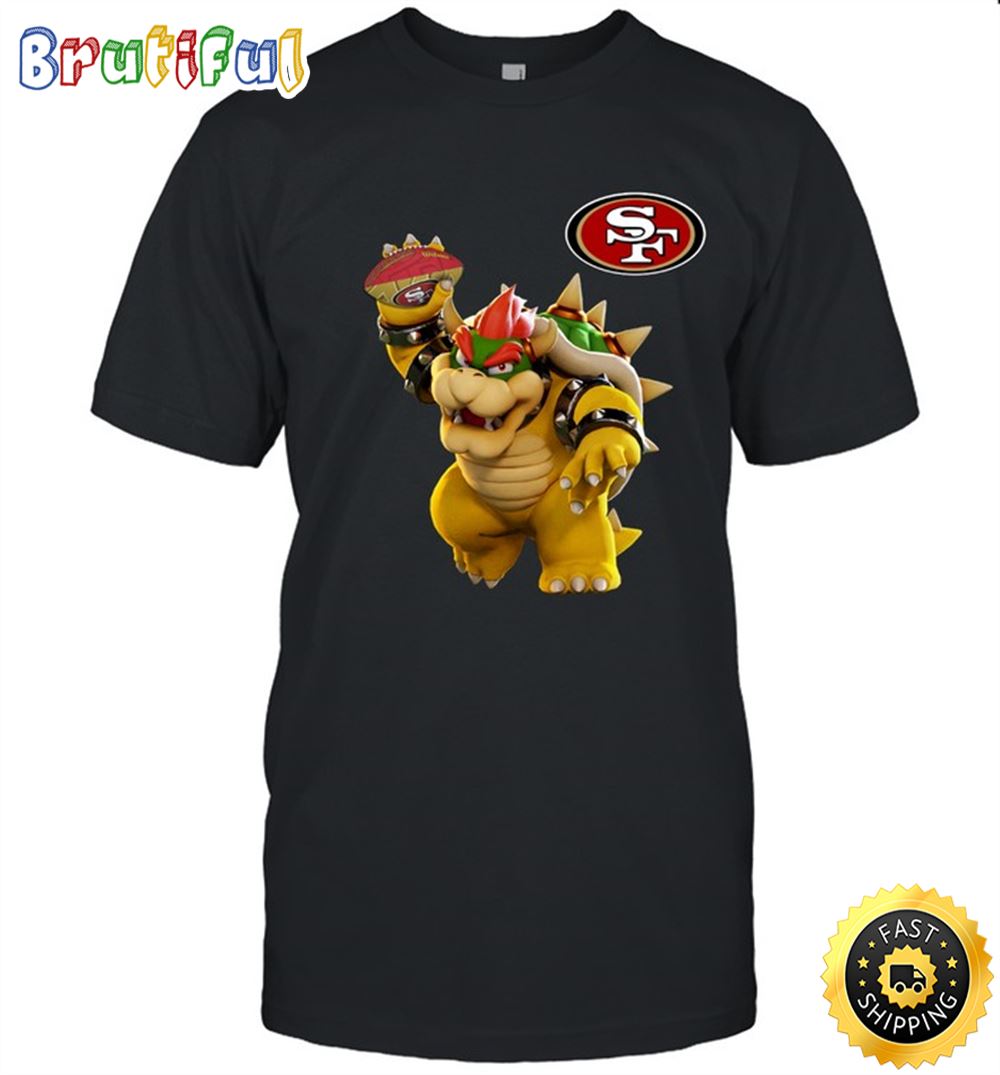 NFL San Francisco 49ers T Shirt Super Mario Nfl Super Mario Tshirt For Fans 1 n26tgm.jpg