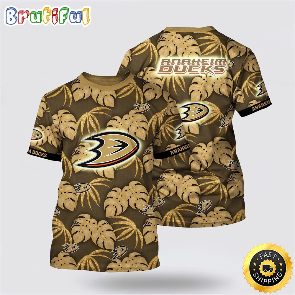 NHL Anaheim Ducks All Over Print T Shirt Tropical Motifs Summer T Shirt 1 dfnu6d.jpg