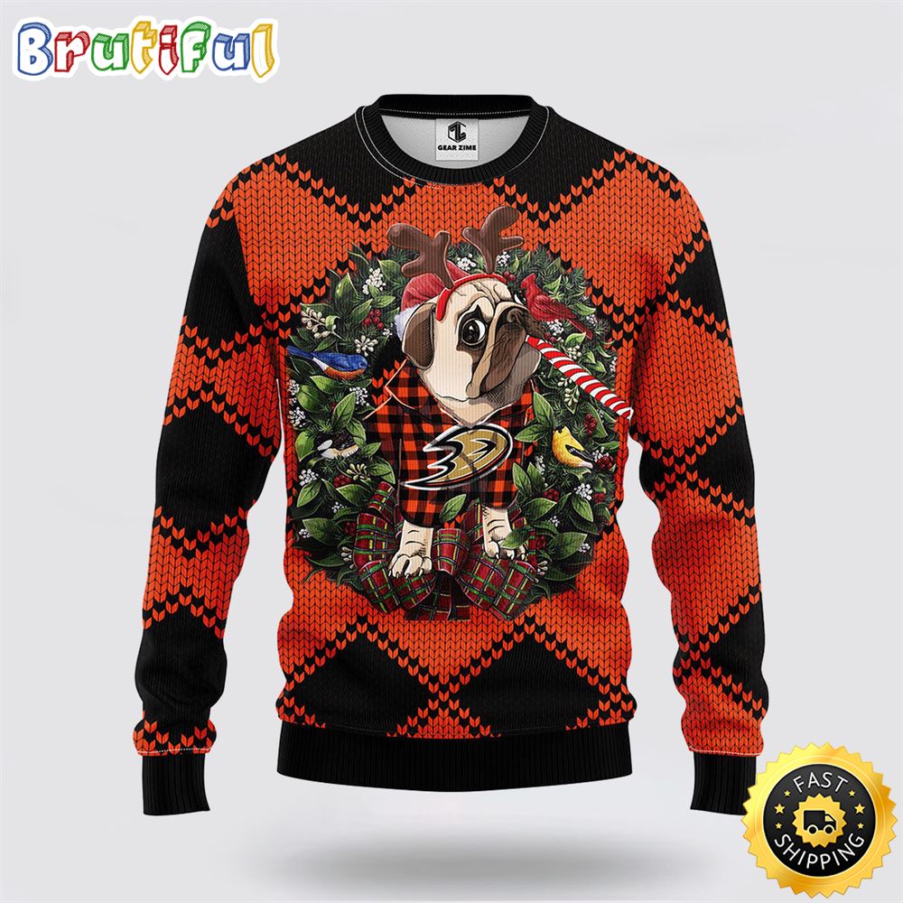 NHL Anaheim Ducks Ugly Sweater Pub Dog Ugly Christmas Sweater leepbl.jpg