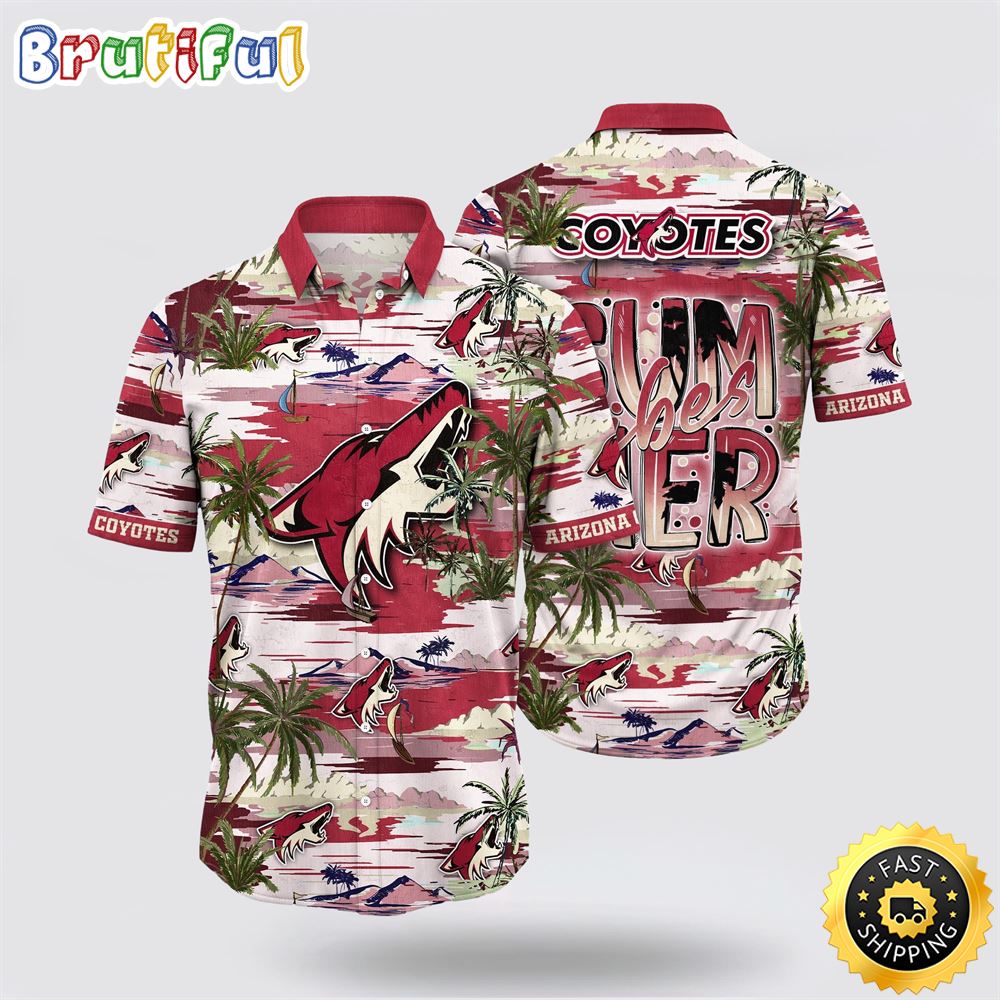 NHL Arizona Coyotes Hawaiian Shirt Tropical Desert Island Motif Summer Hawaiian Shirt 1 batezq.jpg