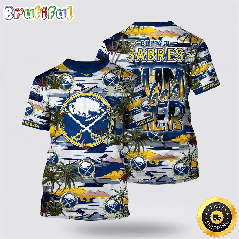 NHL Buffalo Sabres All Over Print T Shirt Tropical Desert Island Motif Summer T Shirt 1 ukvu6m.jpg